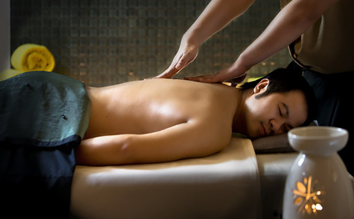 man massage